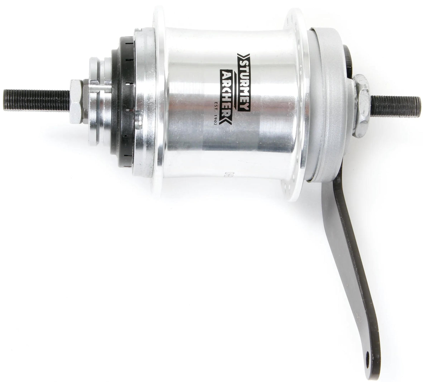 STURMEY ARCHER getriebenabe ihs3c three-speed hub sil.36.st rbn m. shifter. sls30t 36