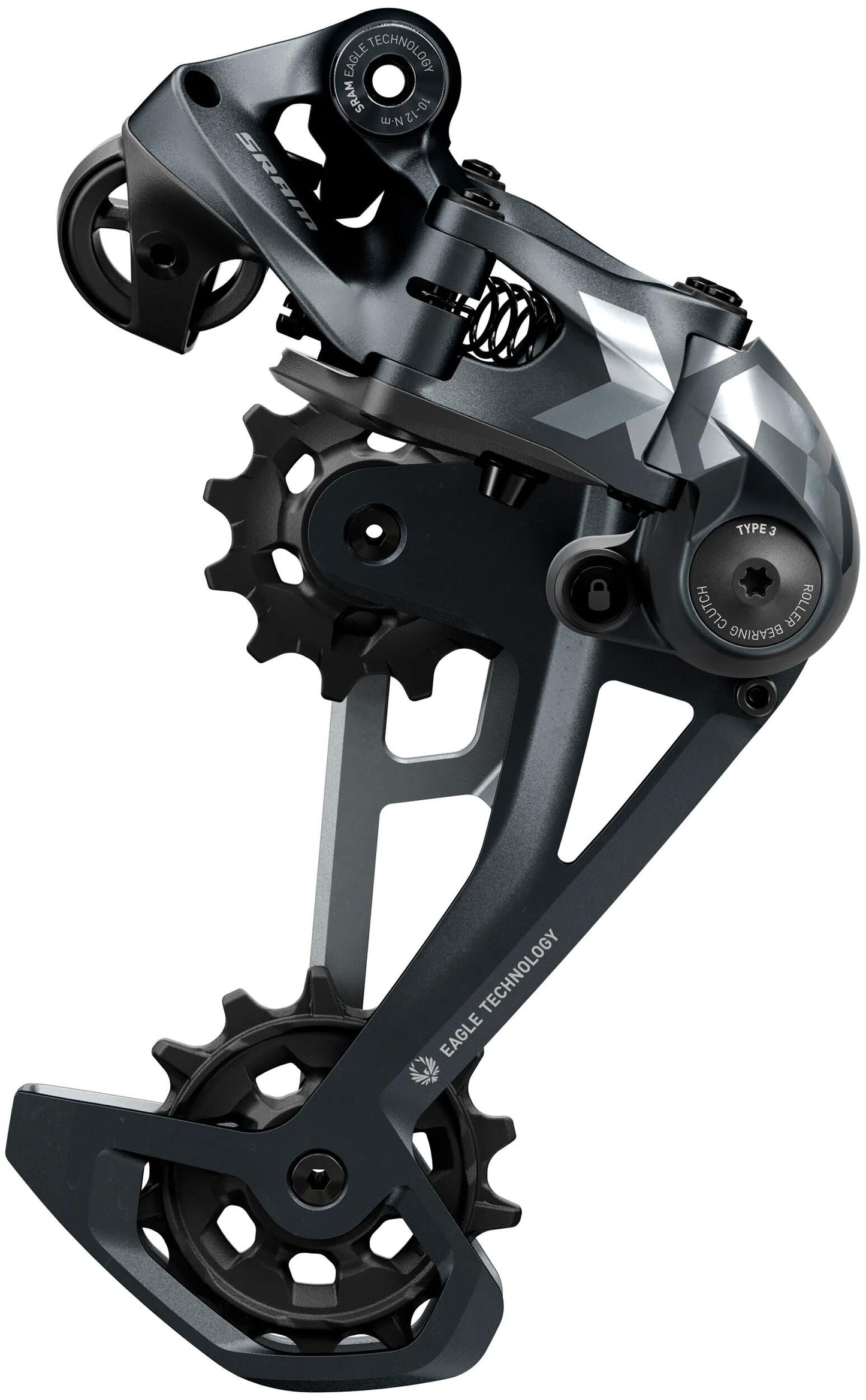 SRAM schaltwerk x01 eagle rear derail. x01 eagle 52t lunar grey