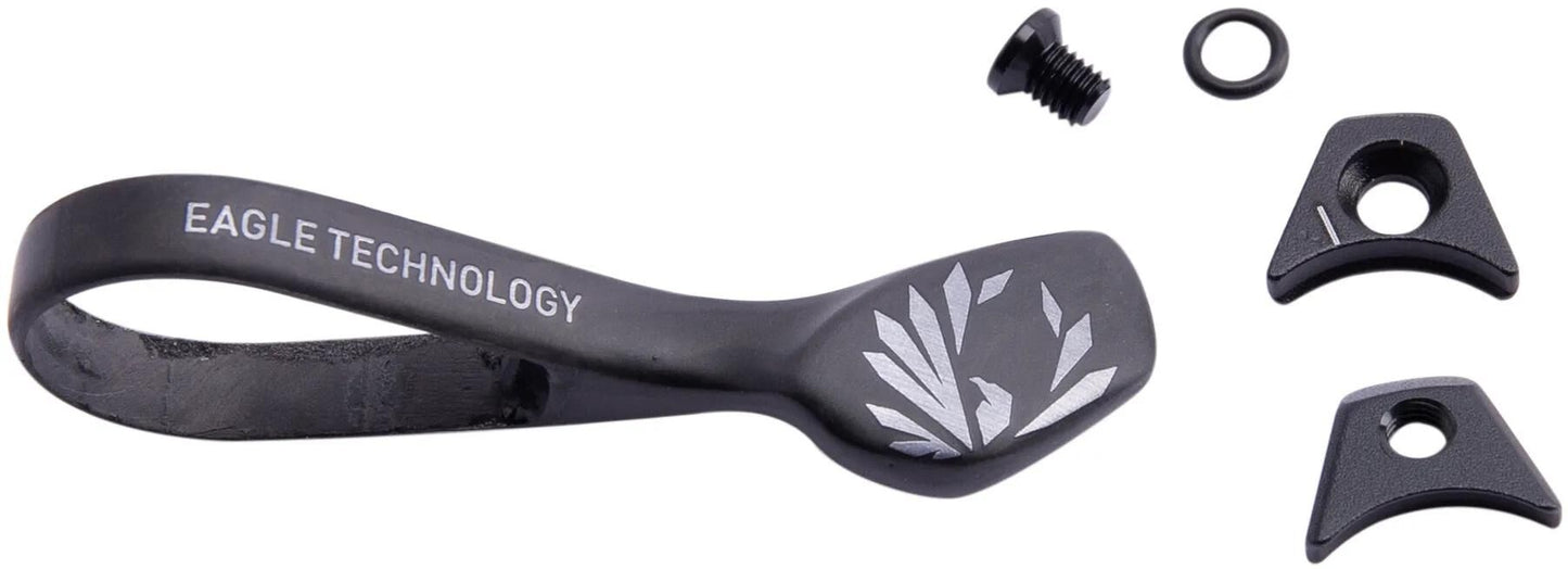 SRAM daumenschalthebel trigger lunar grey black