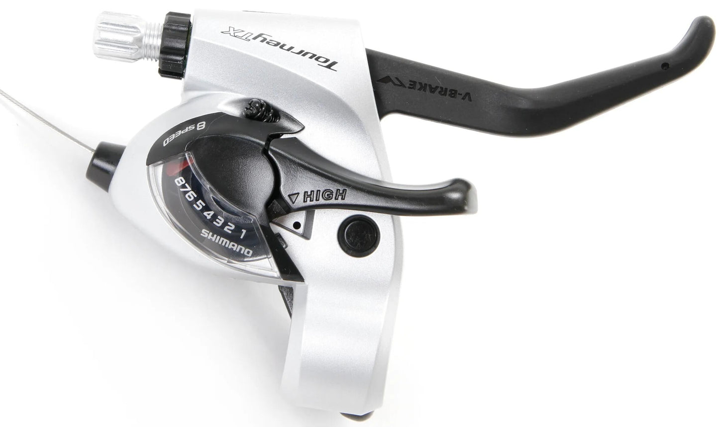 SHIMANO schalt- bremshebel tourney tx st-tx 800 shim.shift br.lever tour. tx800 8sp 2f sil.