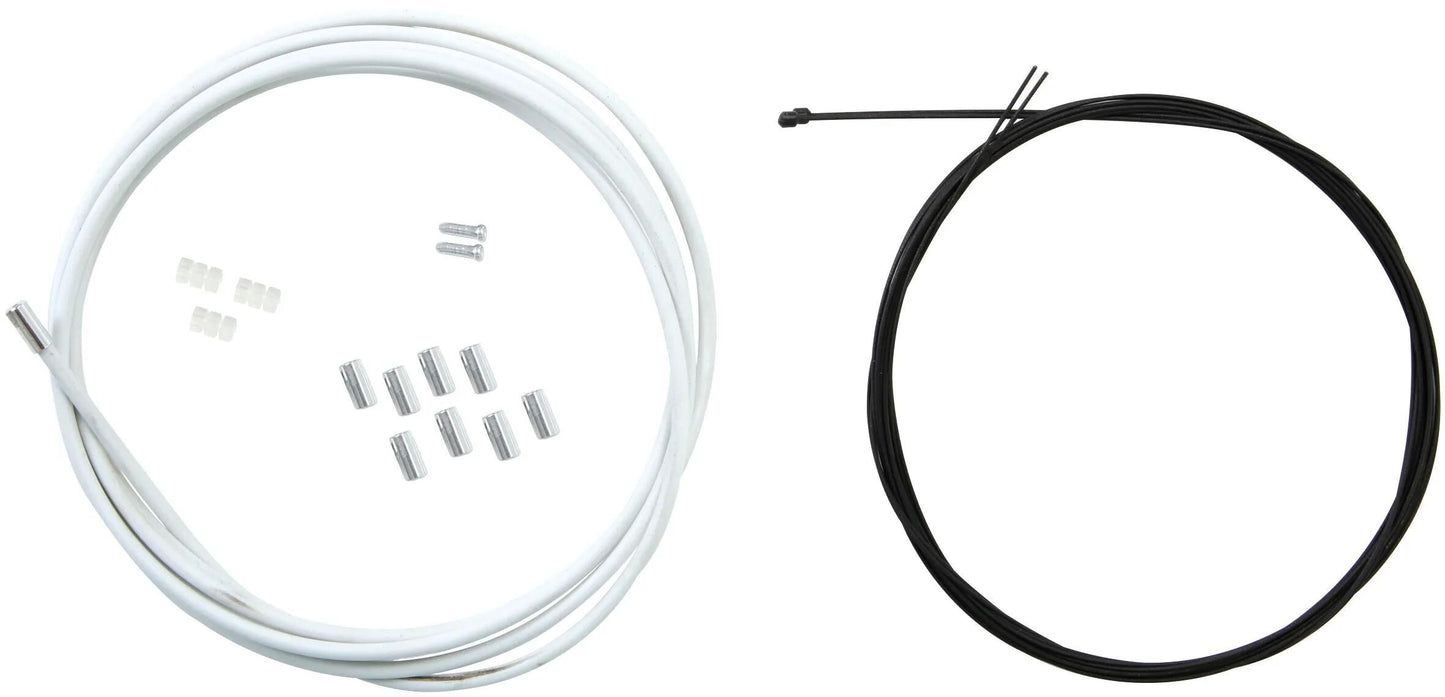 CONTEC schaltzug-set shift++ ct shift++ set steel ptfe 1,1mmx2275 mm white