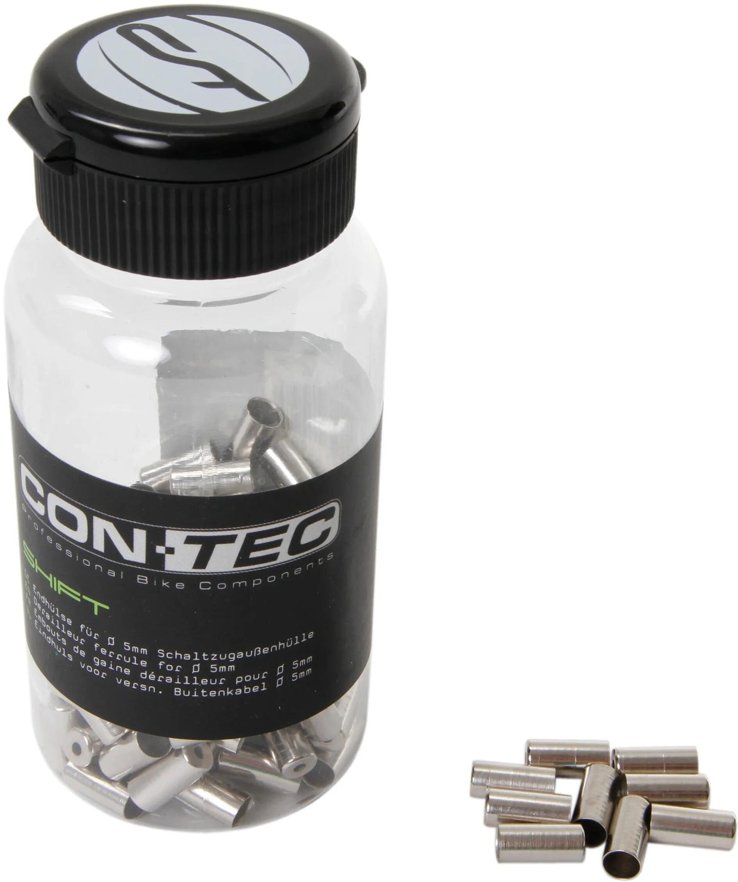 CONTEC anschlaghülse shift ct cable cover shift 100 pcs pack. silver