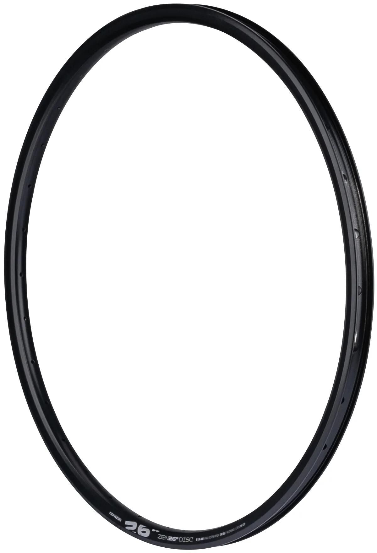 CONTEC felge zen 26 disc ct aluminum rims zen 26 d 26 , 32l. 19-559,sv,black