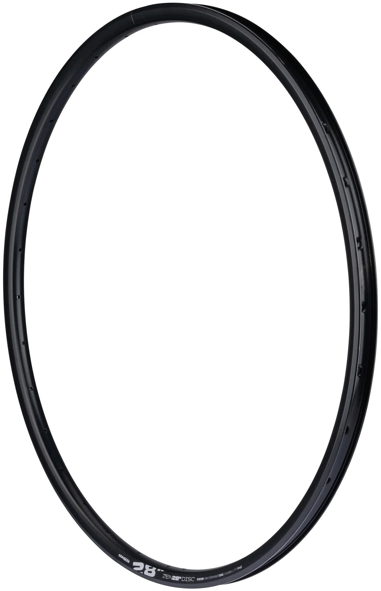 CONTEC felge zen 28 disc ct rim zen 28 disc 28 19-622 32h sv black