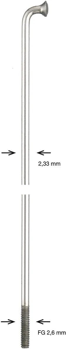 Alpina speiche spoke zinc 2,34x294 mm