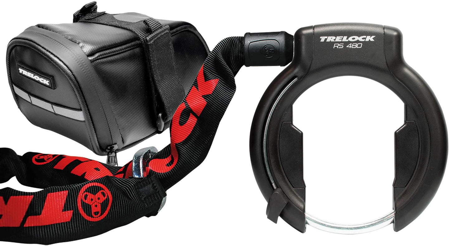 TRELOCK rahmenschloss-set rs 480 xl frame lock set rs 480 xl az; zr355