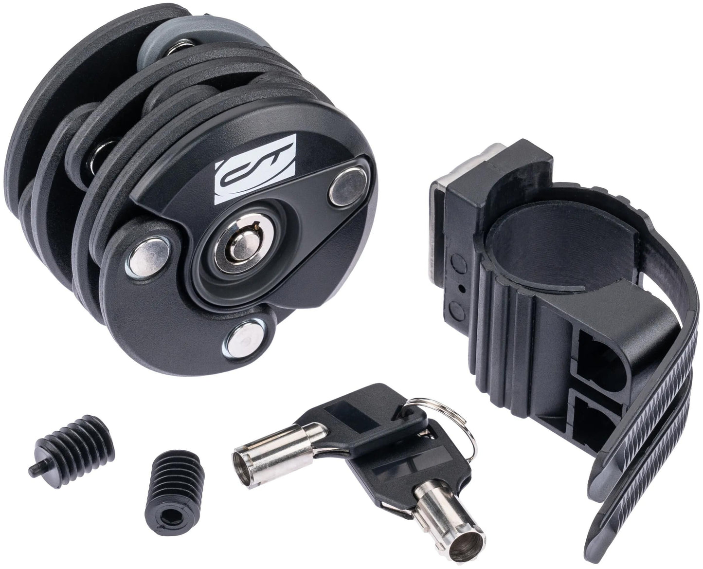 CONTEC faltschloss keglock ct faltschl. keglock 60 cm, black