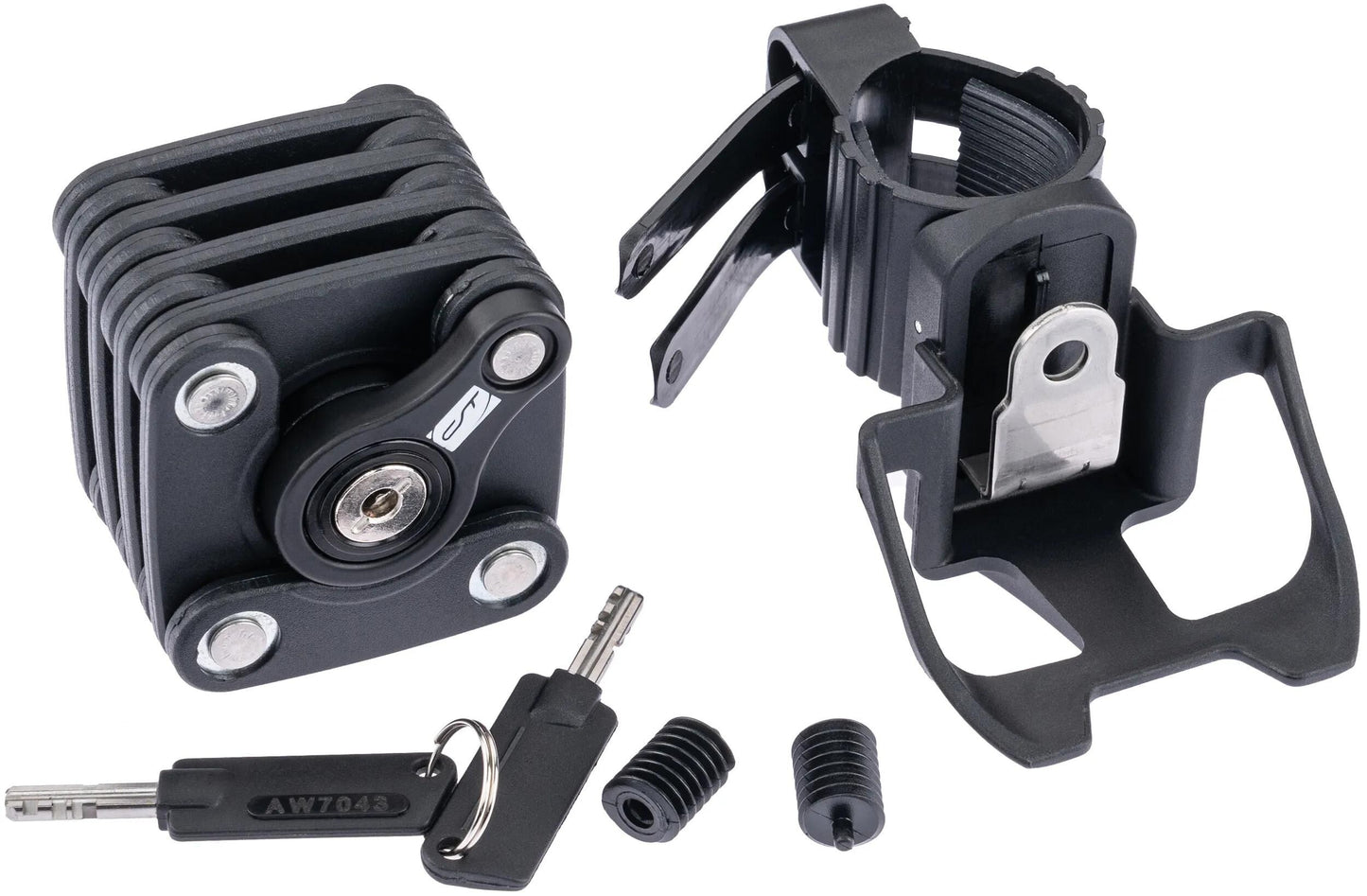 CONTEC faltschloss blocklock ct folding socket blocklo 64 cm, black