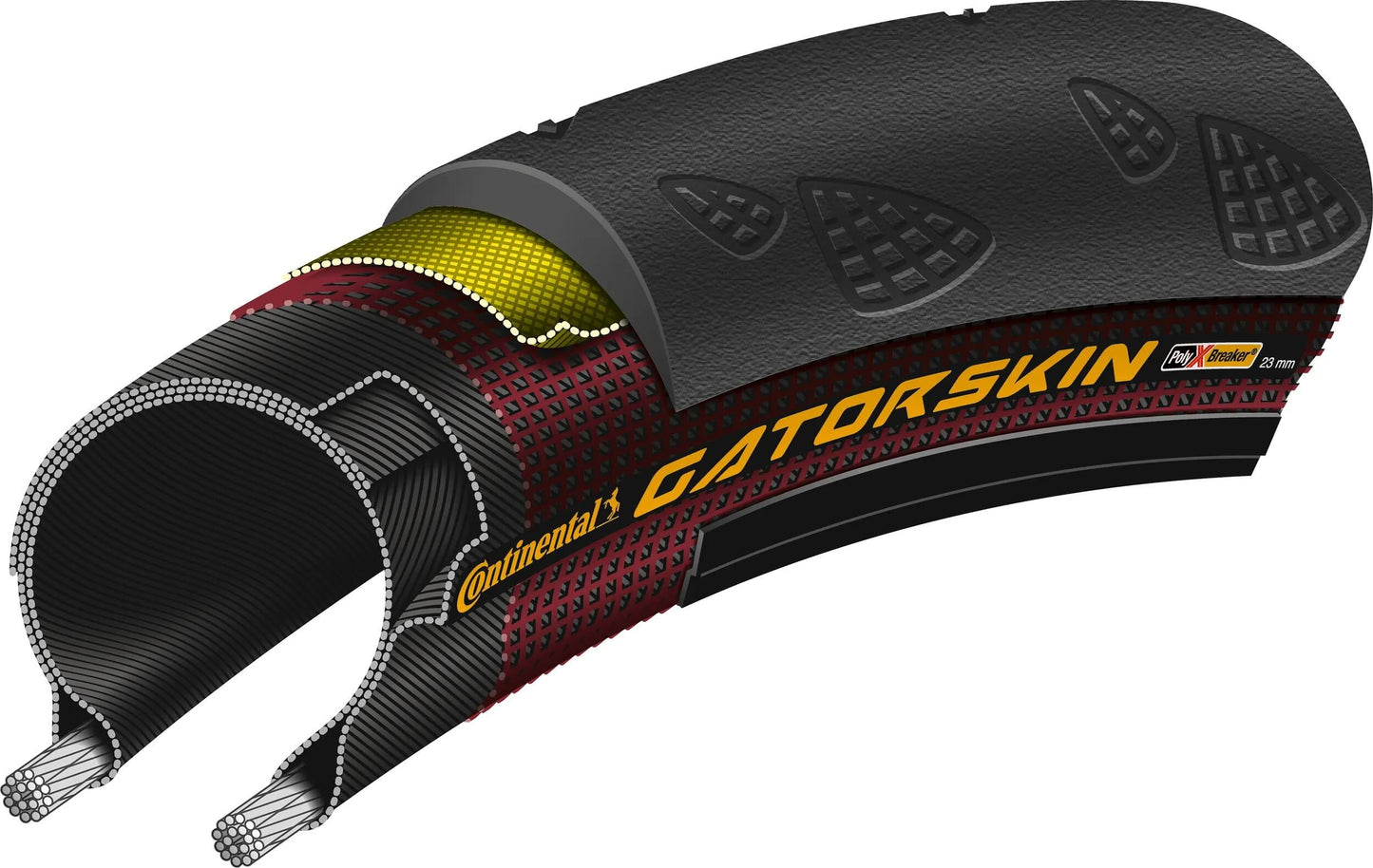 Continental reifen gatorskin conti tire gatorskin 23-571 b b