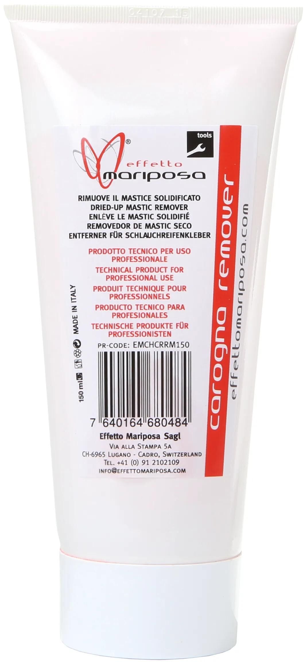 Effetto Mariposa entferner für schlauchreifenkleber rim guard band ef.marip. carogna remover 2m