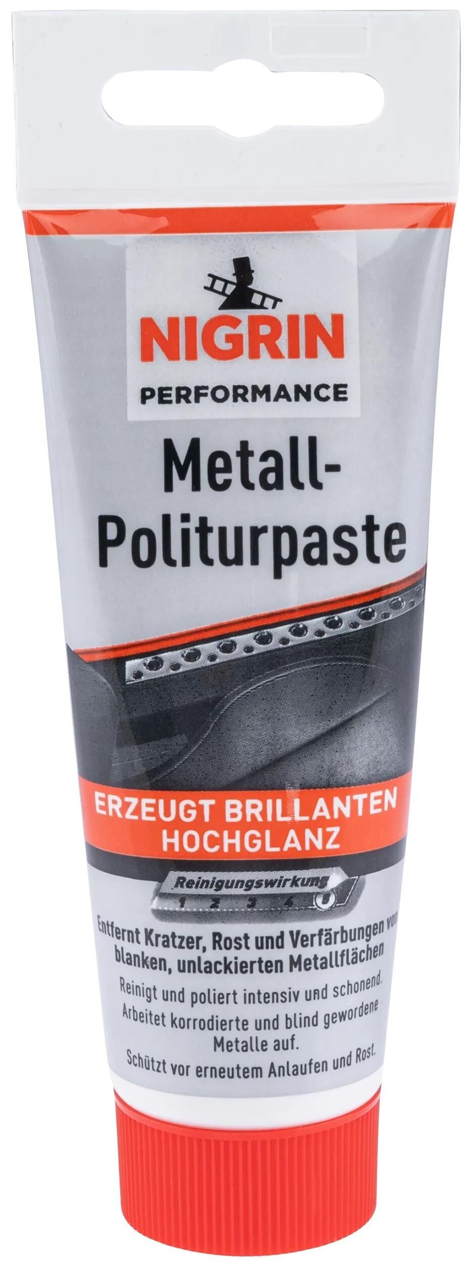 NIGRIN politur metallpolish politur metallpolish 75ml