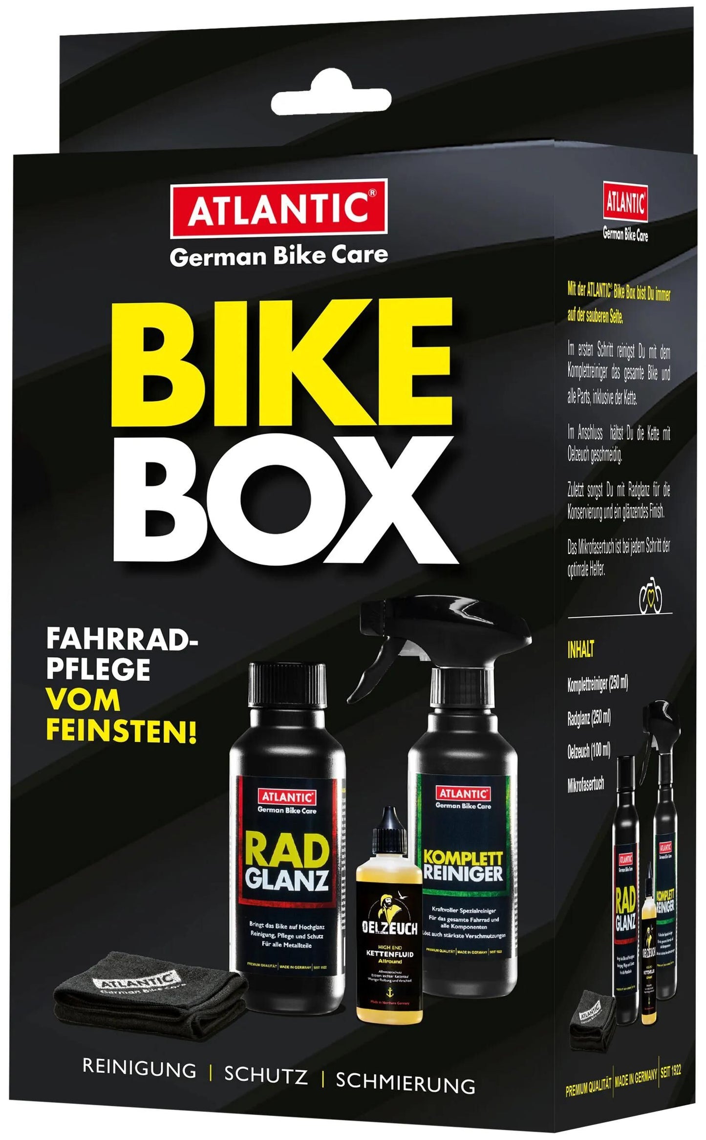 ATLANTIC pflege-set bike box care set bike box