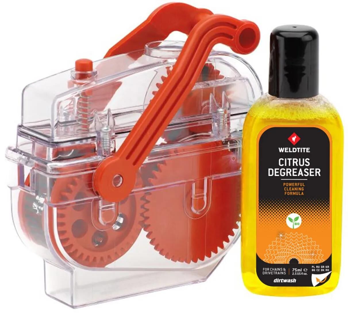 WELDTITE kettenreinigungsgerät chain cleaning set weldt. plastic