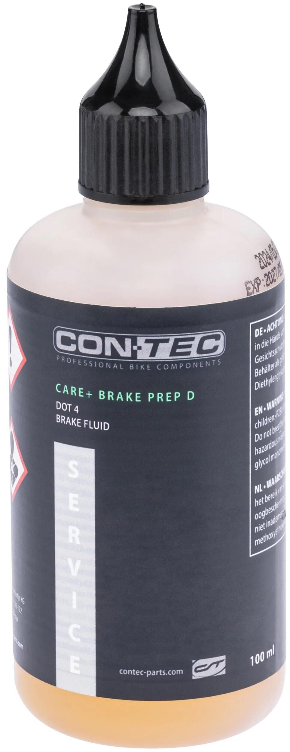 CONTEC bremsflüssigkeit care+ brake prep d ct brake fluid care+ brake prep d, 100 ml