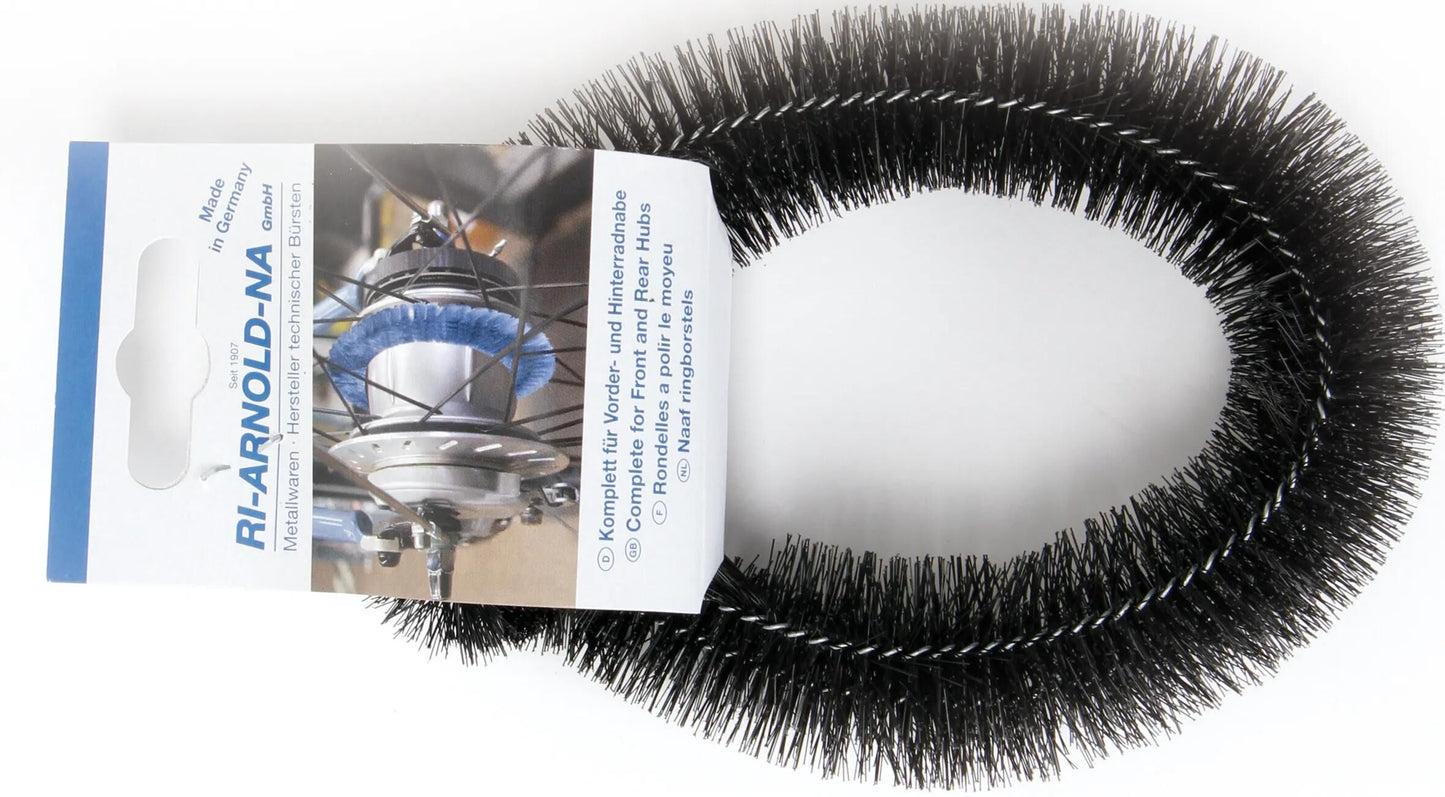 RI-ARNOLD-NA nabenputzringe hub cleaning ring set bikes black