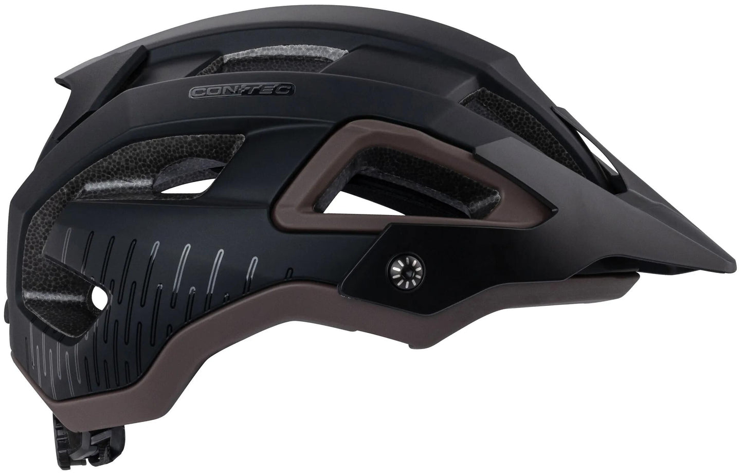 CONTEC helm katla ct helmets katla gr. l matt black brown