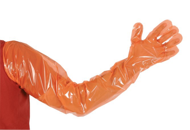 Kerbl Producten onderzoekshandschoen vetbasic lang 90cm a 100st