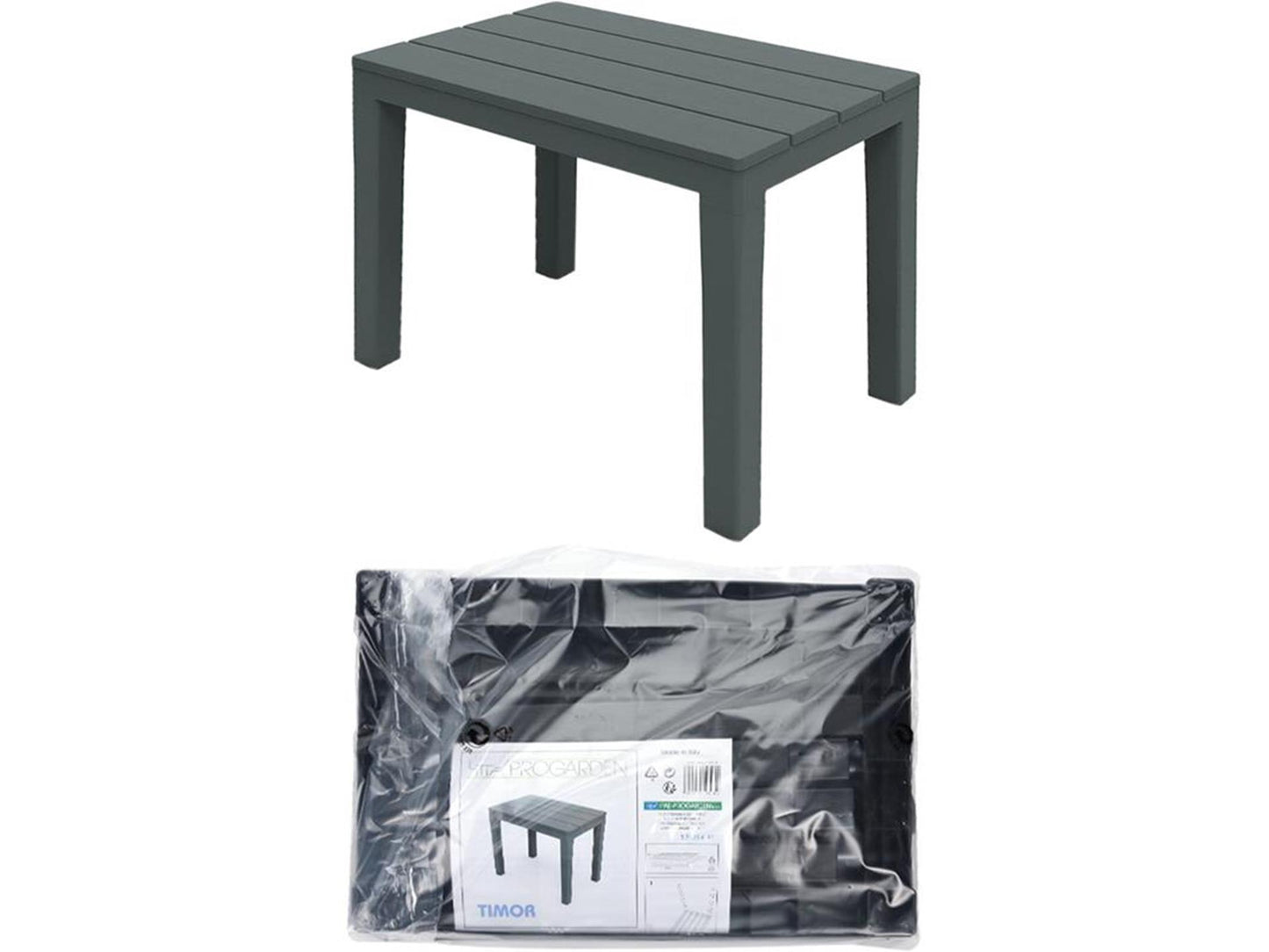 Pro Garden bankje timor 60x38.5x45 cm antraciet