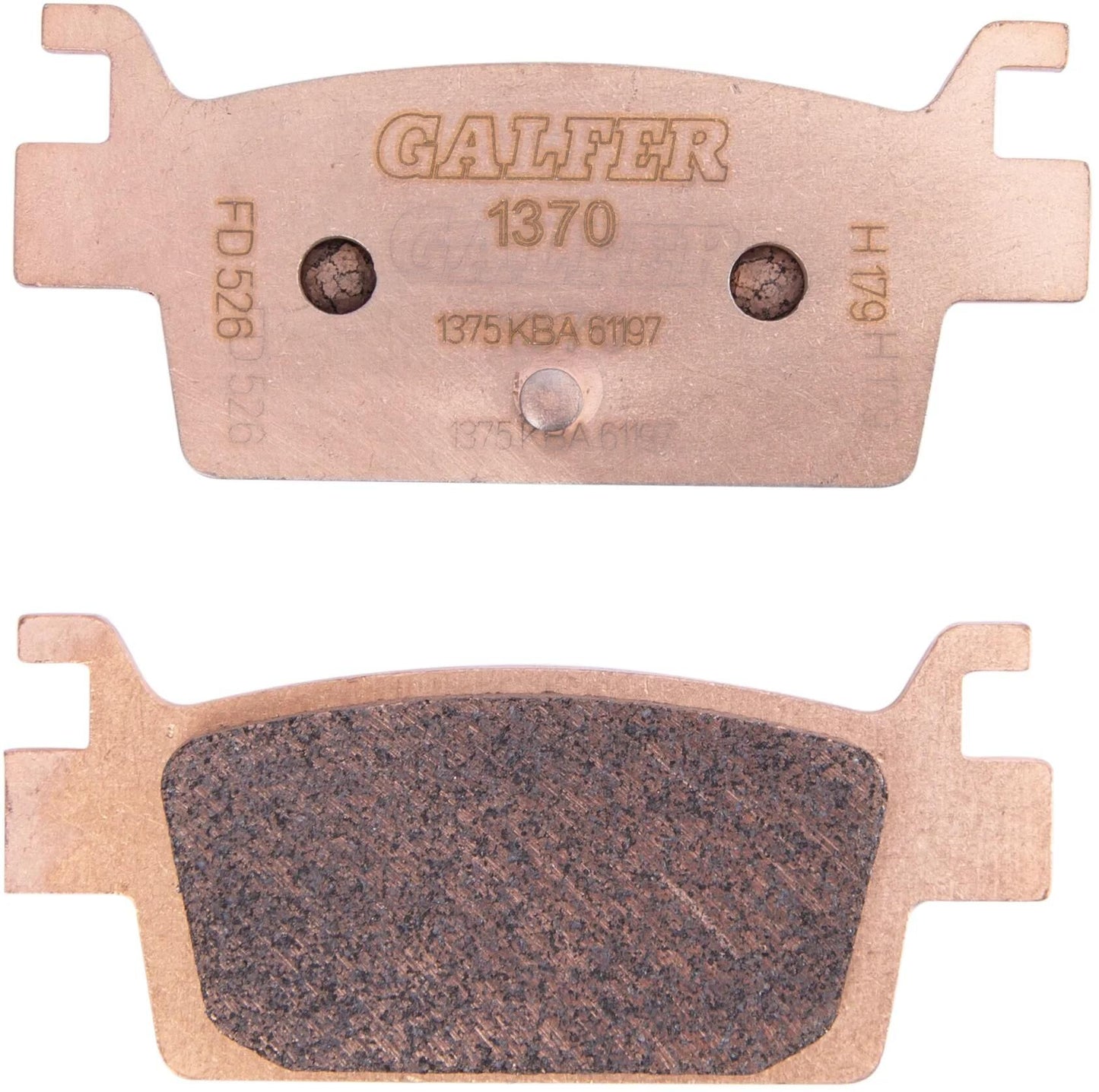 GALFER bremsbelag fd526 brake pad fd526 g1370 sintered metal