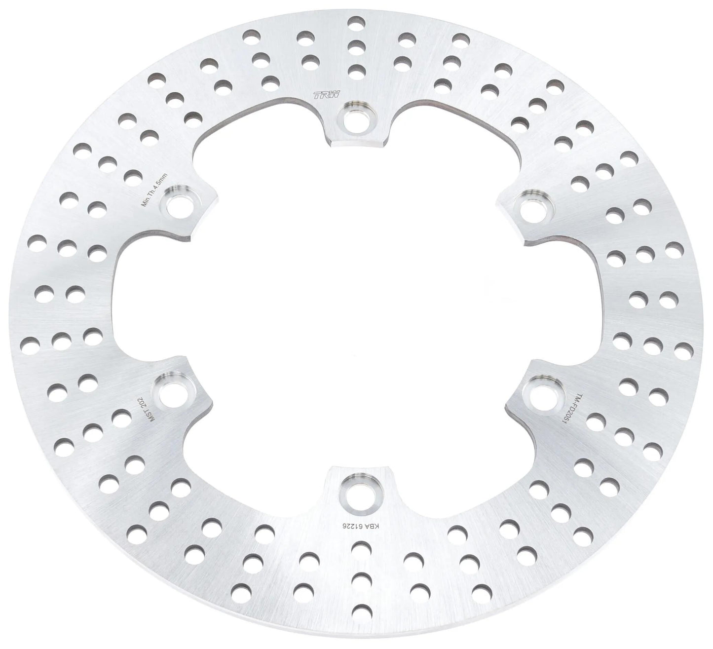 TRW bremsscheibe mst202 rotor mst202 rigid