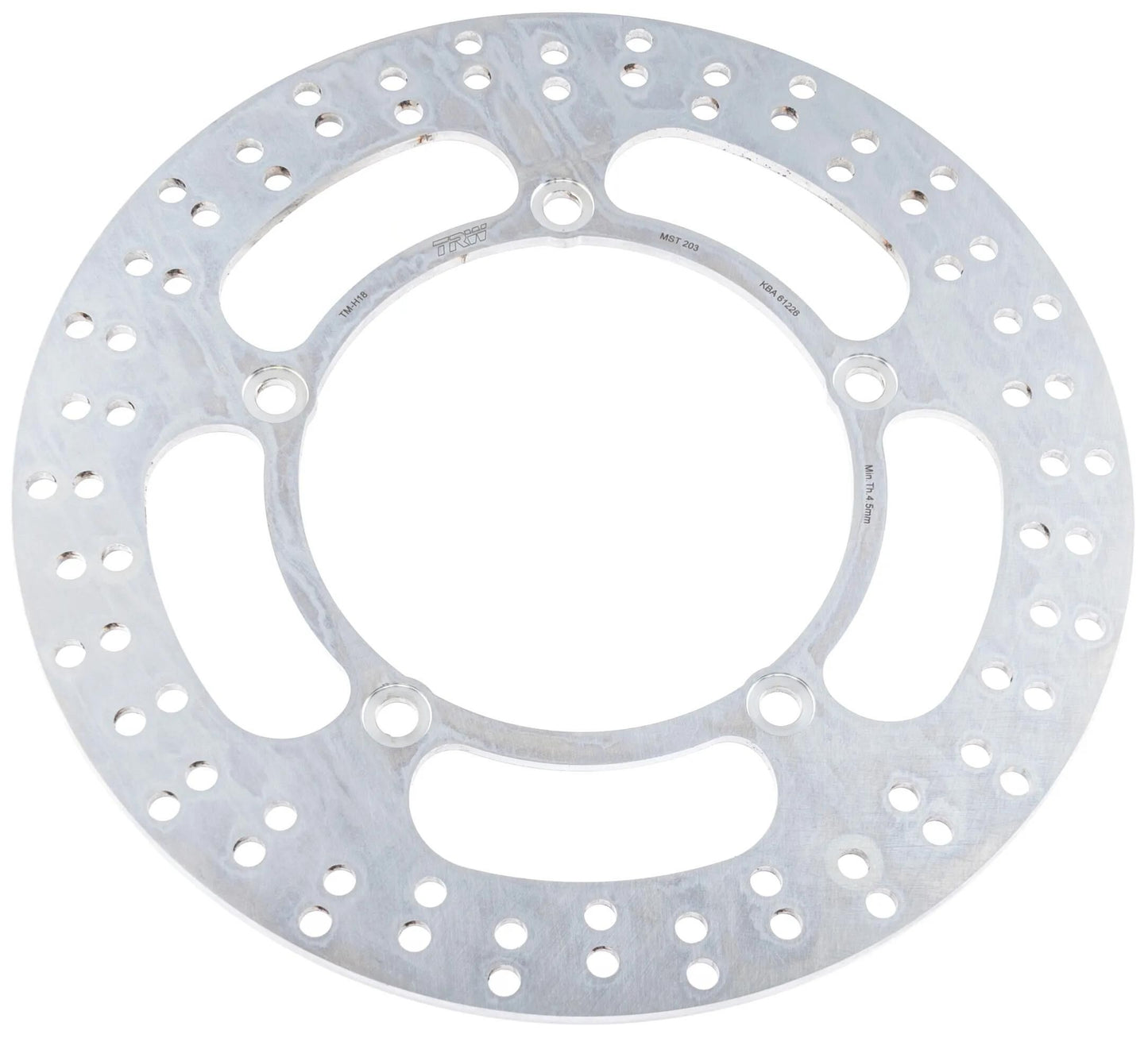 TRW bremsscheibe mst203 rotor mst203 rigid