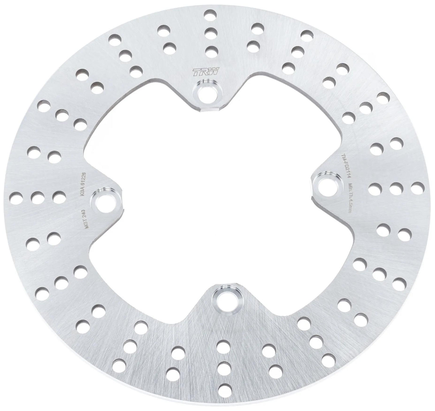 TRW bremsscheibe mst240 rotor mst240 rigid