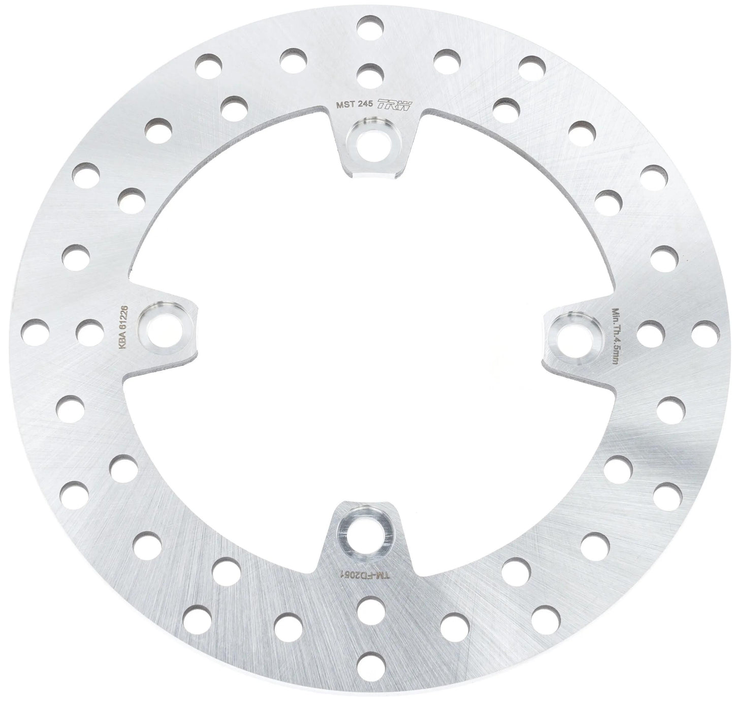 TRW bremsscheibe mst245 rotor mst245 rigid