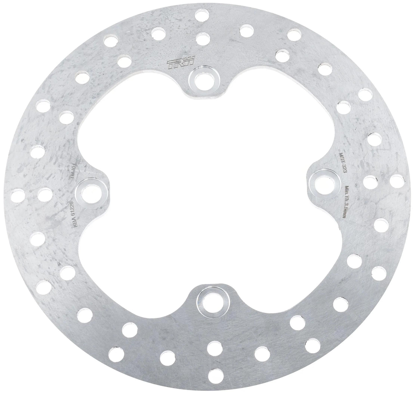 TRW bremsscheibe mst323 rotor mst323 rigid