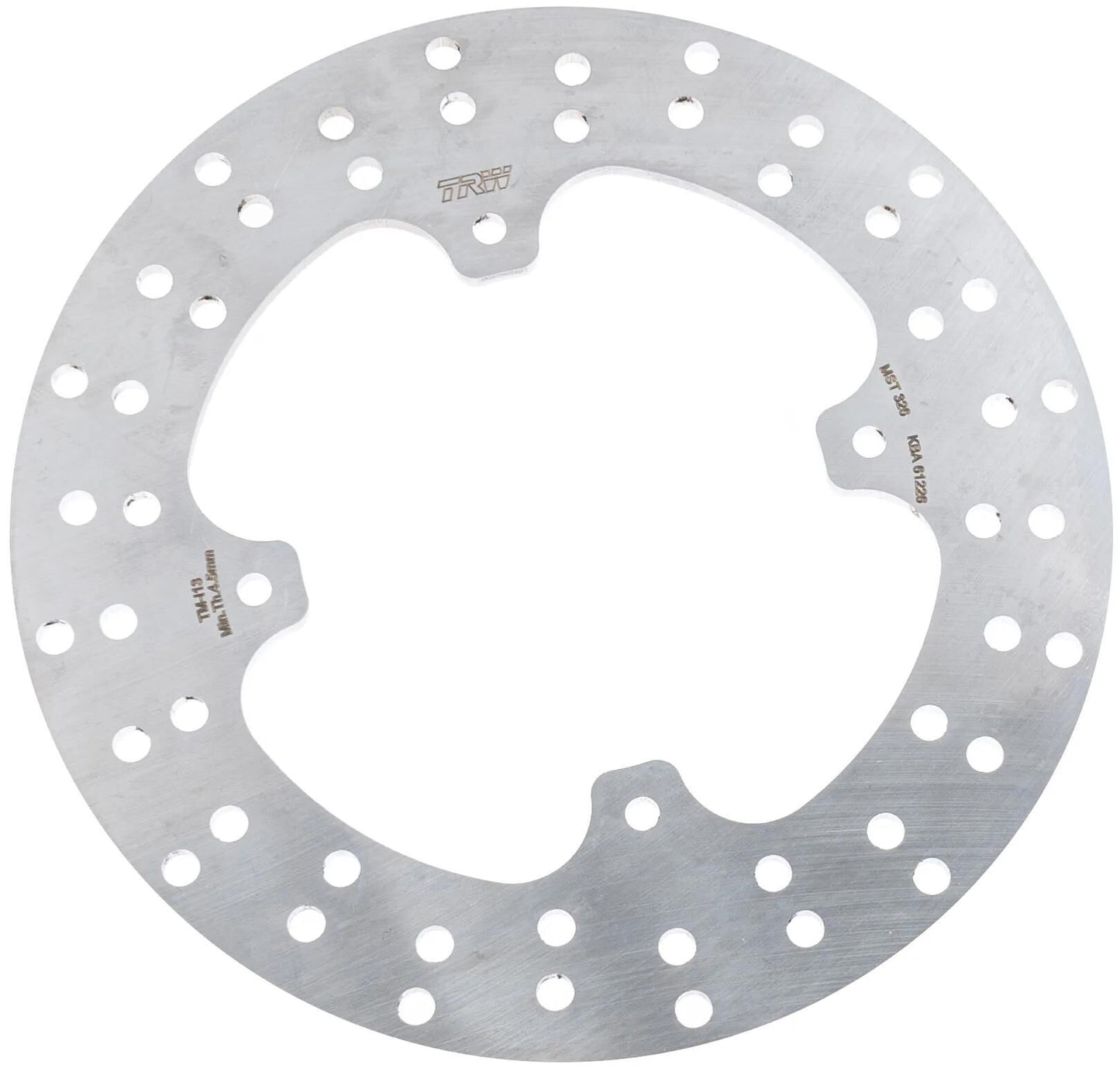 TRW bremsscheibe mst326 rotor mst326 rigid