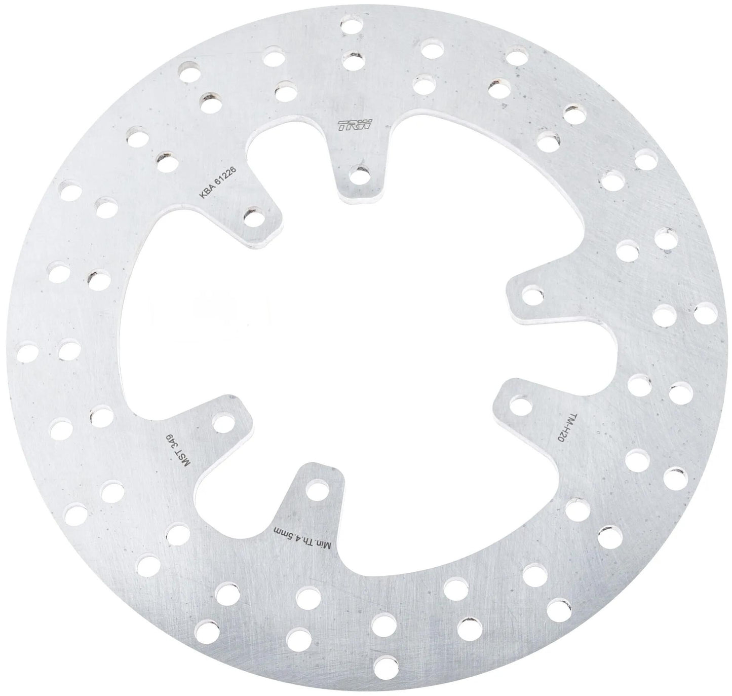 TRW bremsscheibe mst349 rotor mst349 rigid