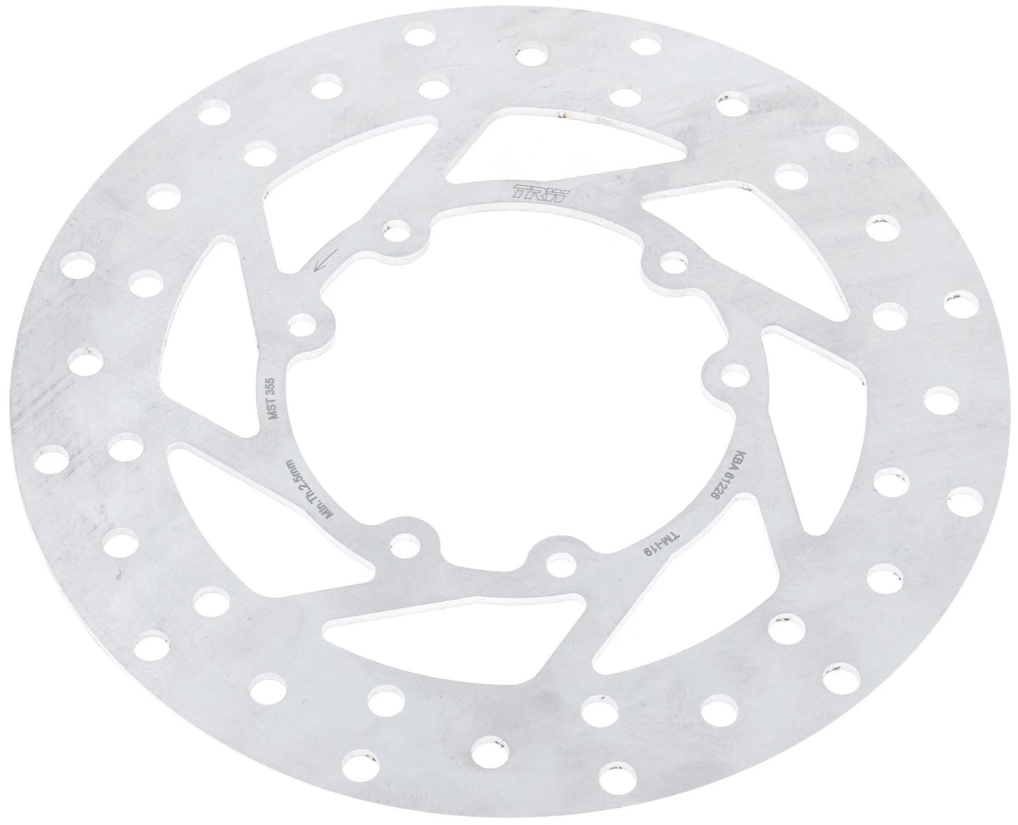 TRW bremsscheibe mst355 rotor mst355 rigid