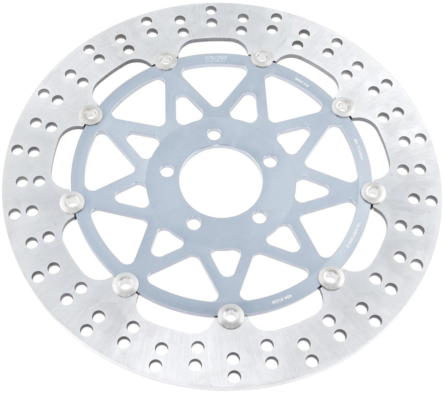 TRW bremsscheibe msw216 rotor msw216 floating