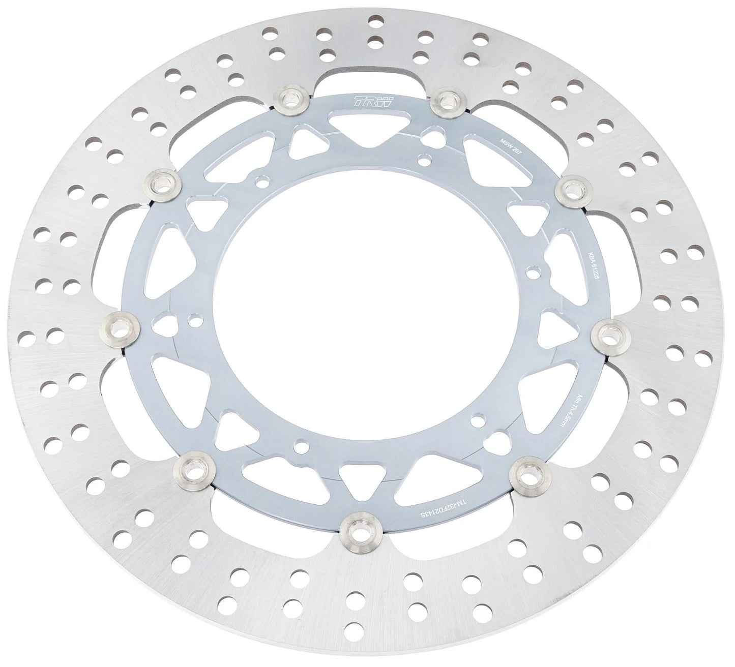 TRW bremsscheibe msw207 rotor msw207 floating