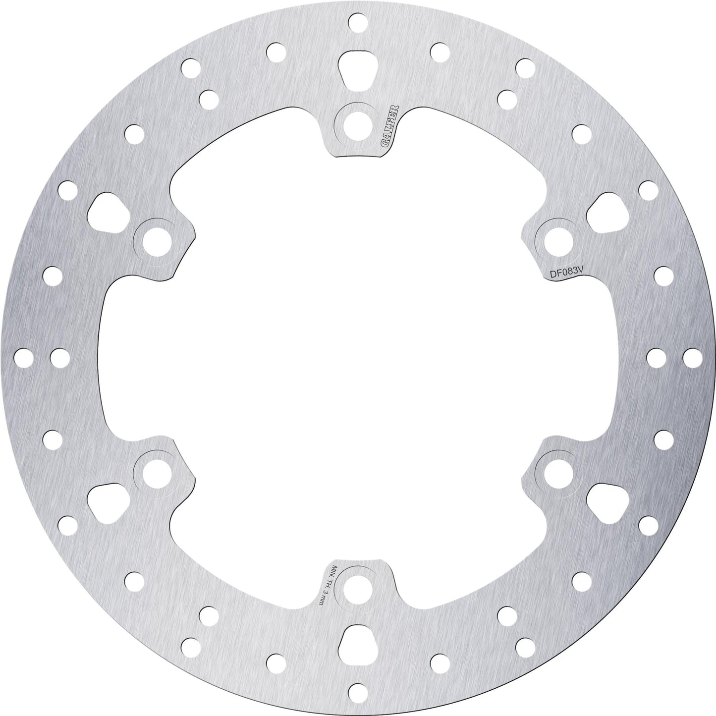 GALFER bremsscheibe df083 rotor df083 type v rigid