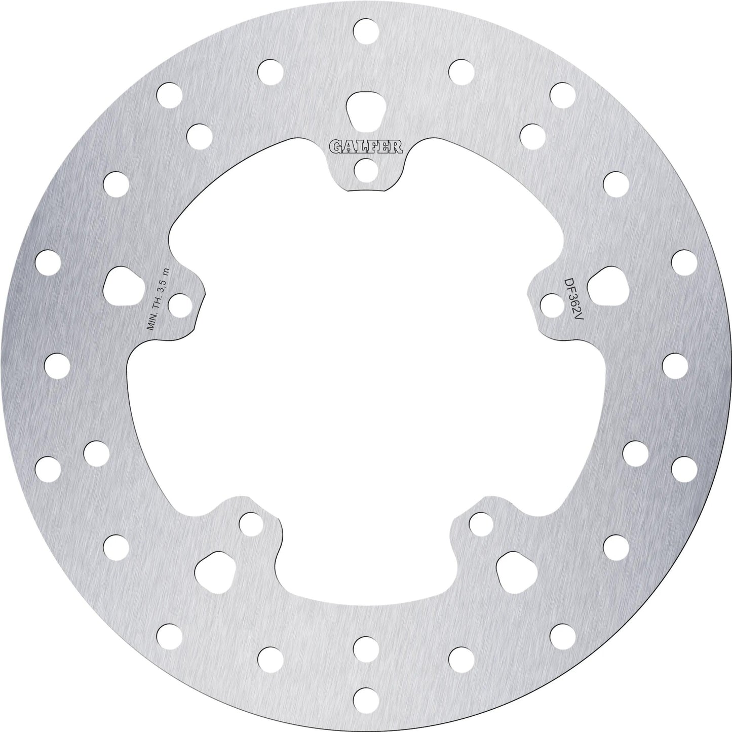 GALFER bremsscheibe df362 rotor df362 type v rigid