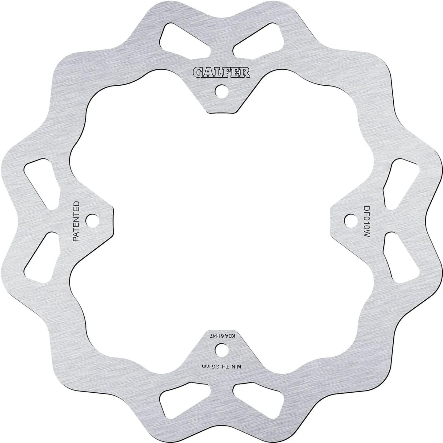 GALFER bremsscheibe df010 rotor df010 type w rigid