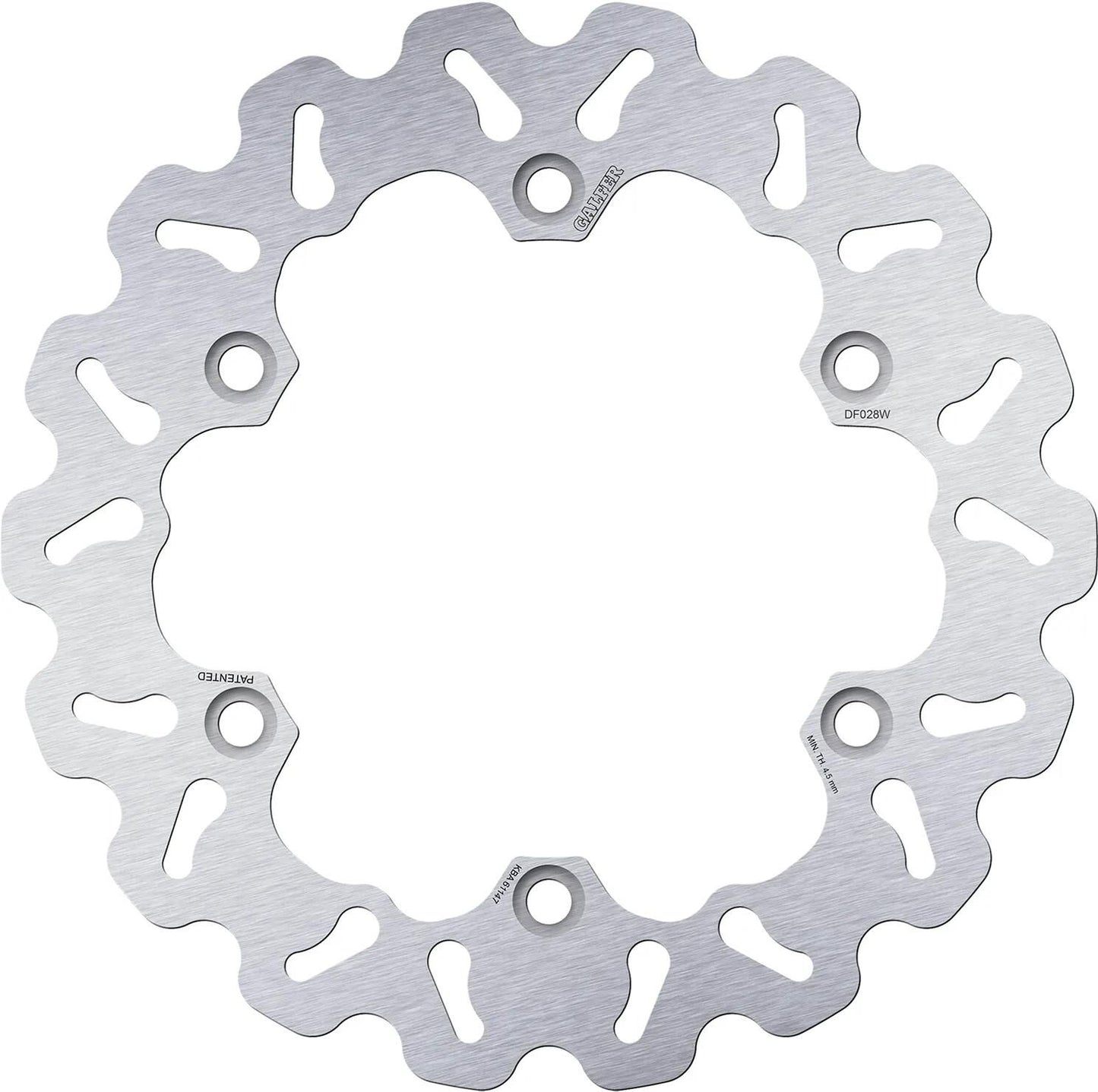 GALFER bremsscheibe df028 rotor df028 type w rigid