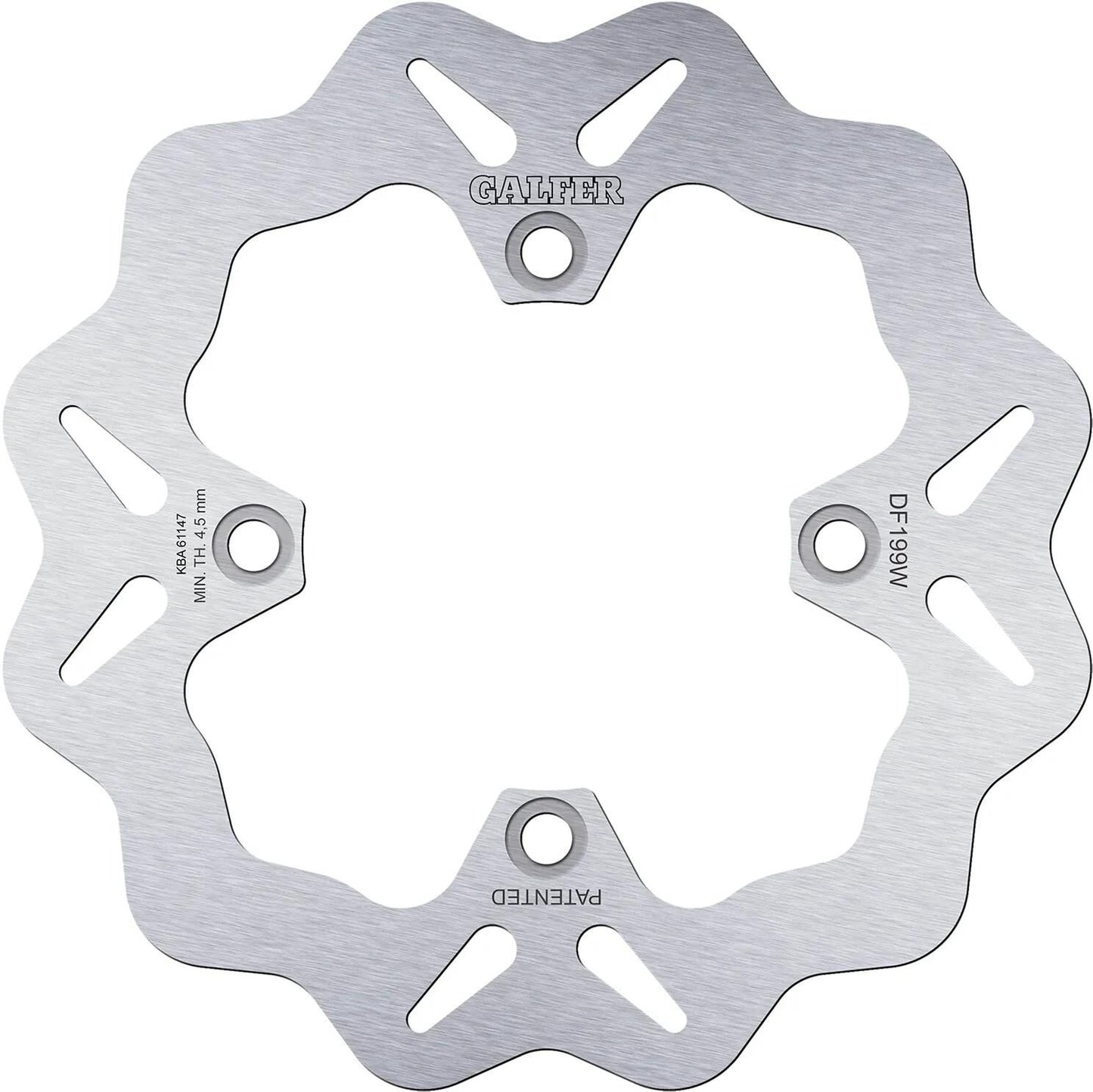 GALFER bremsscheibe df199 rotor df199 type w rigid