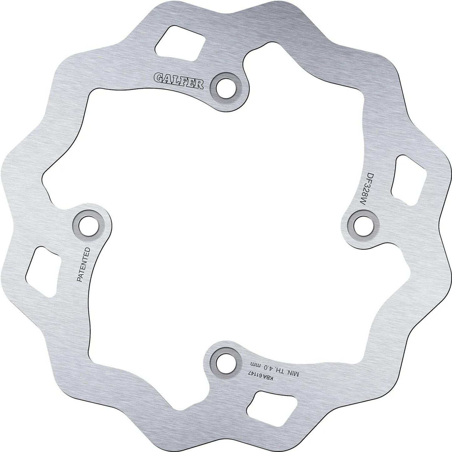 GALFER bremsscheibe df328 rotor df328 type w rigid
