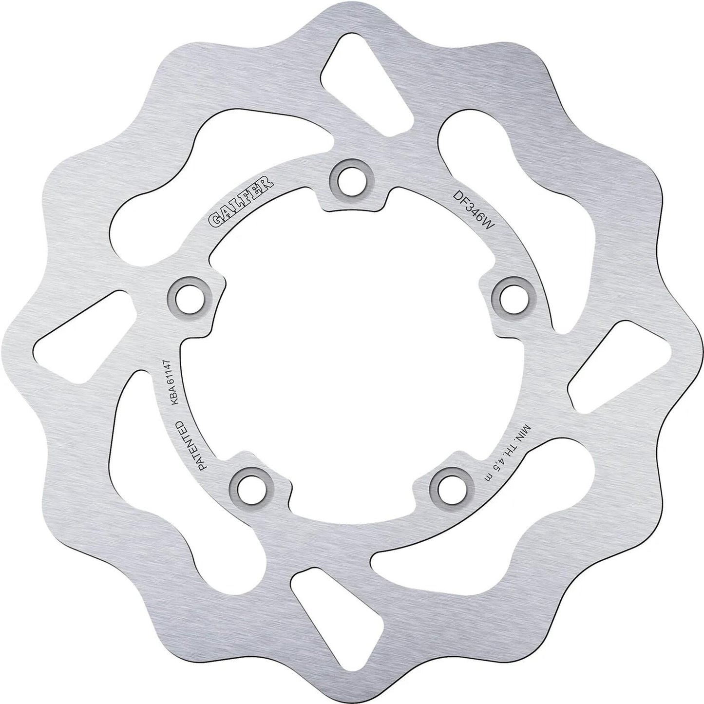 GALFER bremsscheibe df346 rotor df346 type w rigid