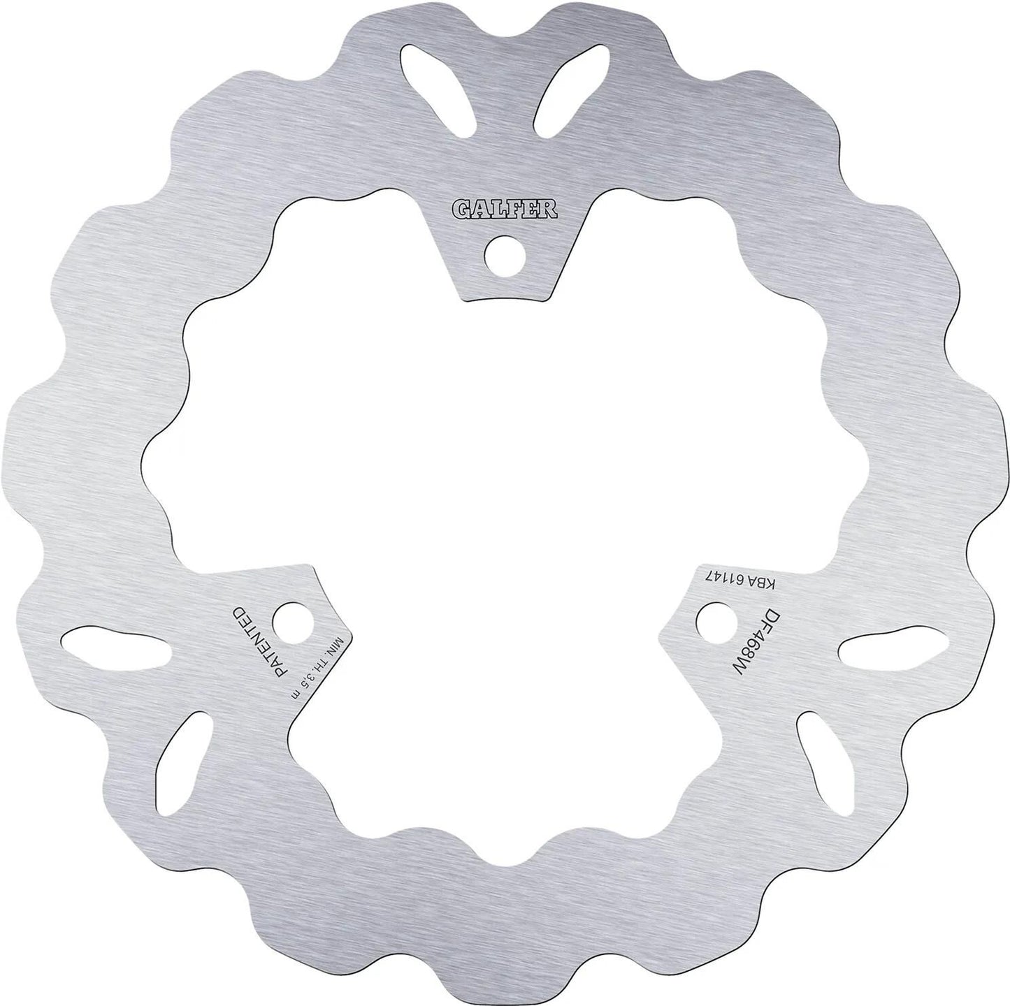 GALFER bremsscheibe df468 rotor brake rotors starr r90r