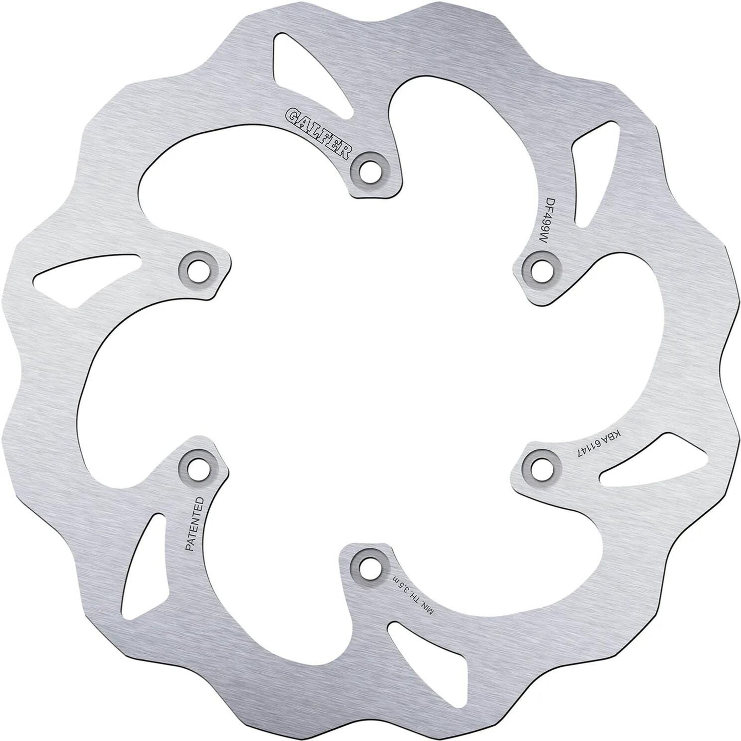 GALFER bremsscheibe df499 rotor df499 type w offroad rigid