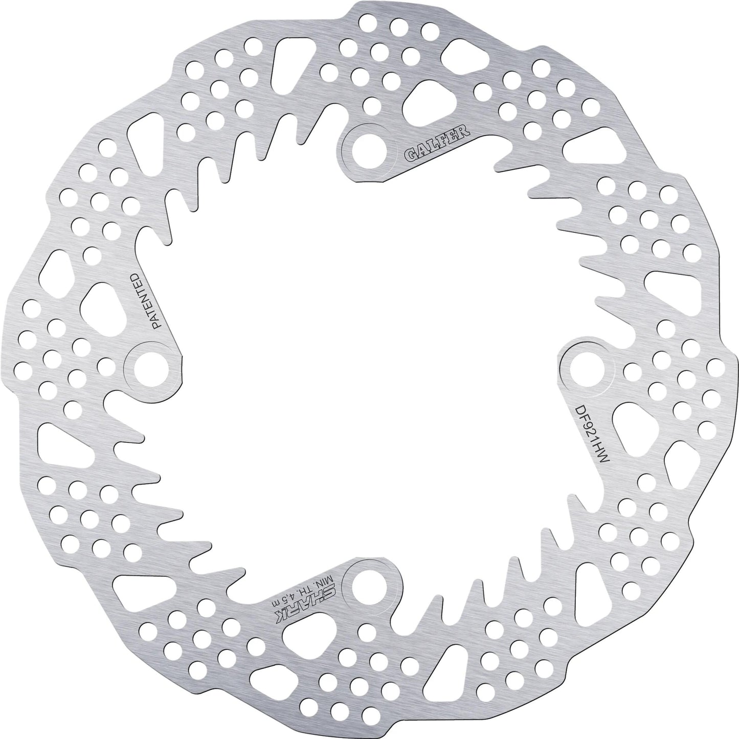 GALFER bremsscheibe df921 wave rotor df921 hw offroad rigid shark