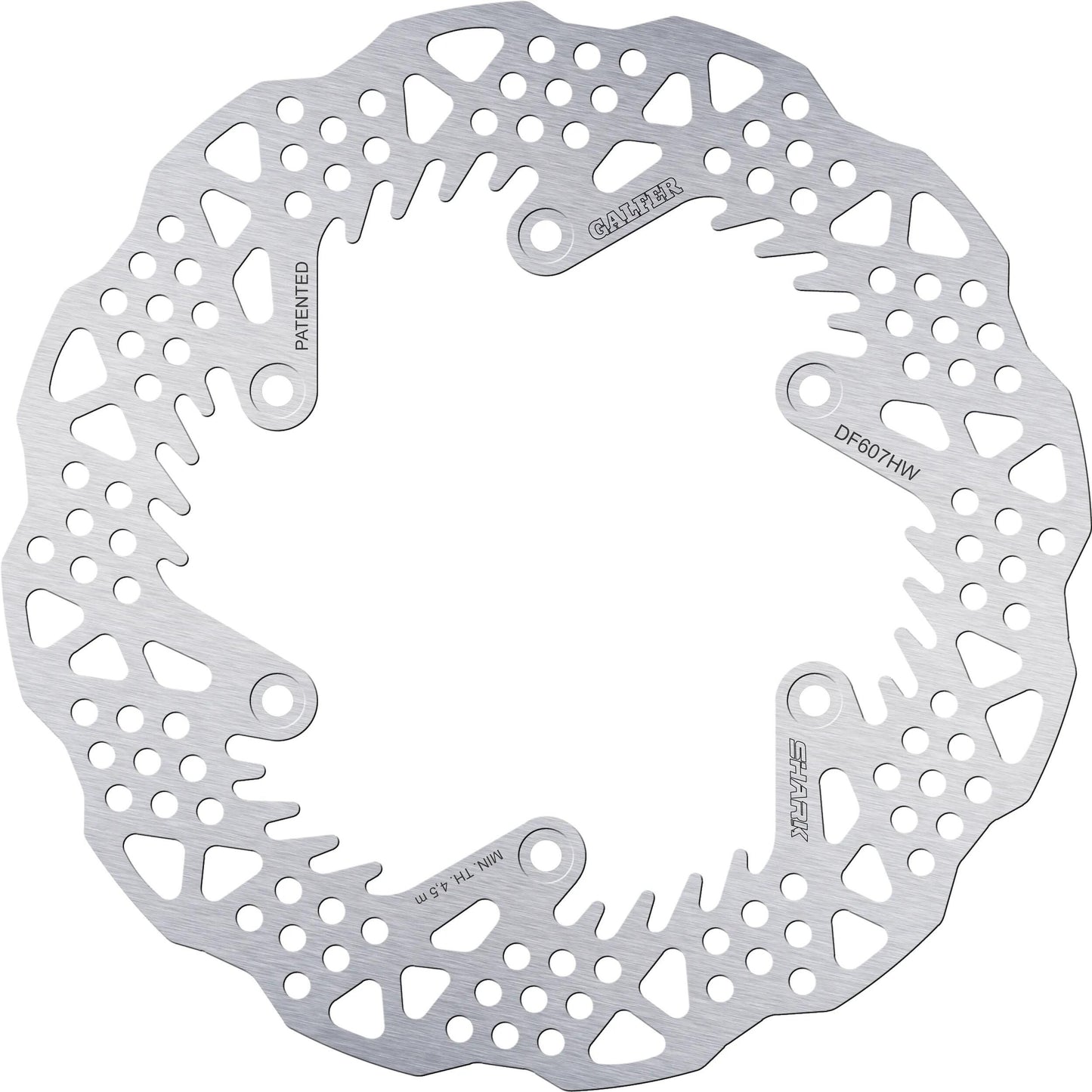 GALFER bremsscheibe df607 rotor df607 hw offroad rigid shark