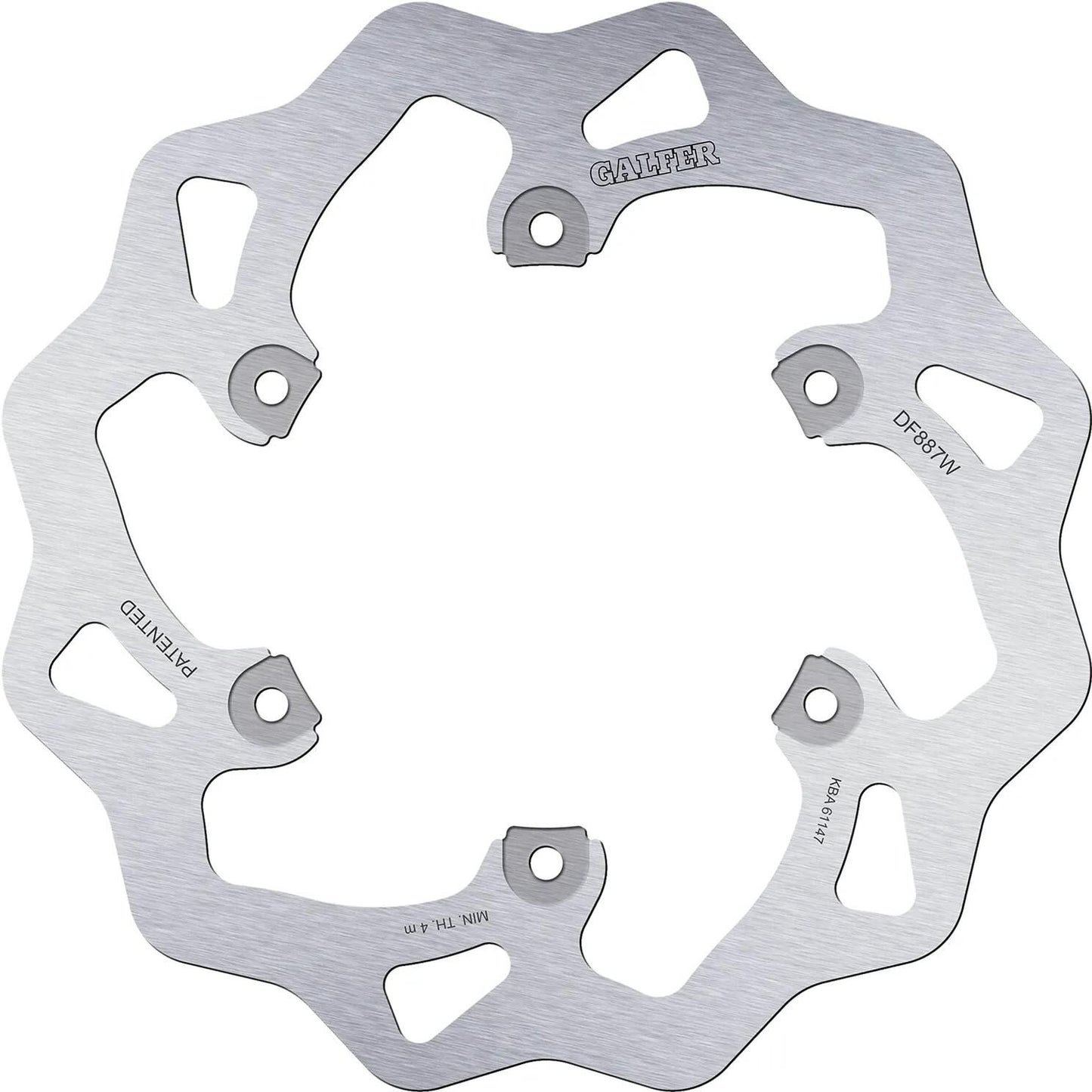 GALFER bremsscheibe df887 rotor brake rotors starr
