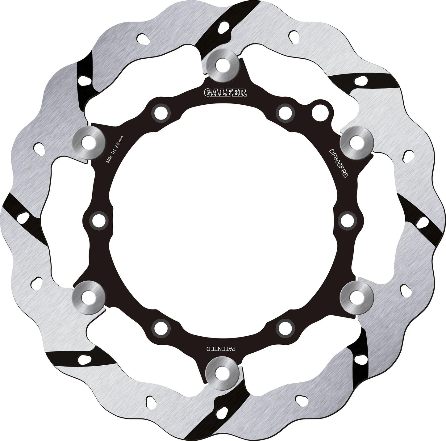 GALFER bremsscheibe df606 rotor df606 frs offr.float.gr.overs.