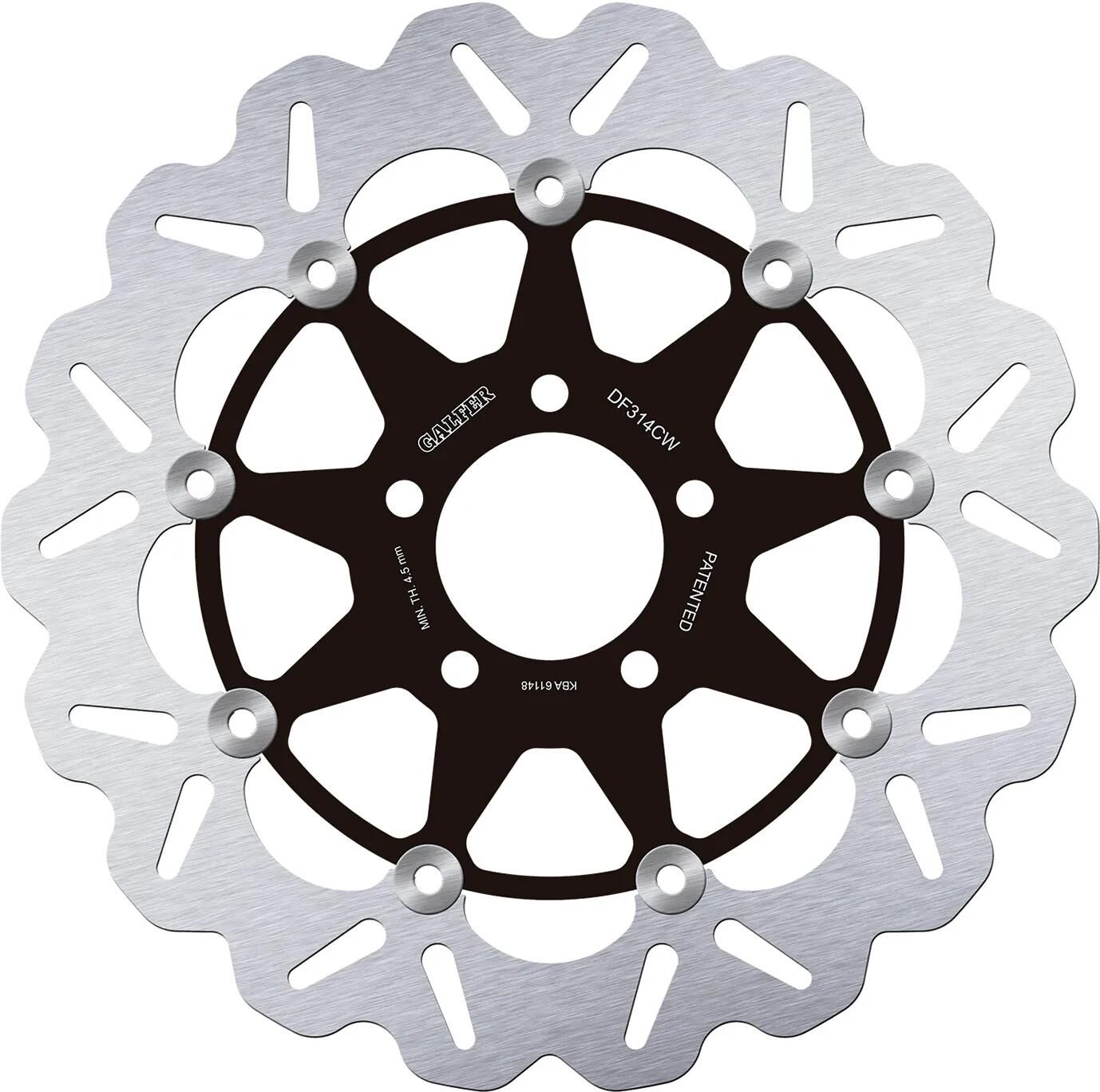 GALFER bremsscheibe df314 rotor brake rotors swimming