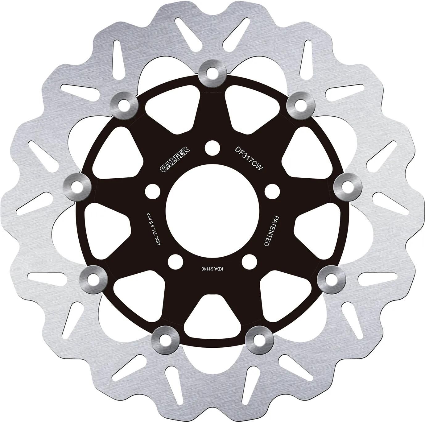 GALFER bremsscheibe df317 rotor brake rotors swimming