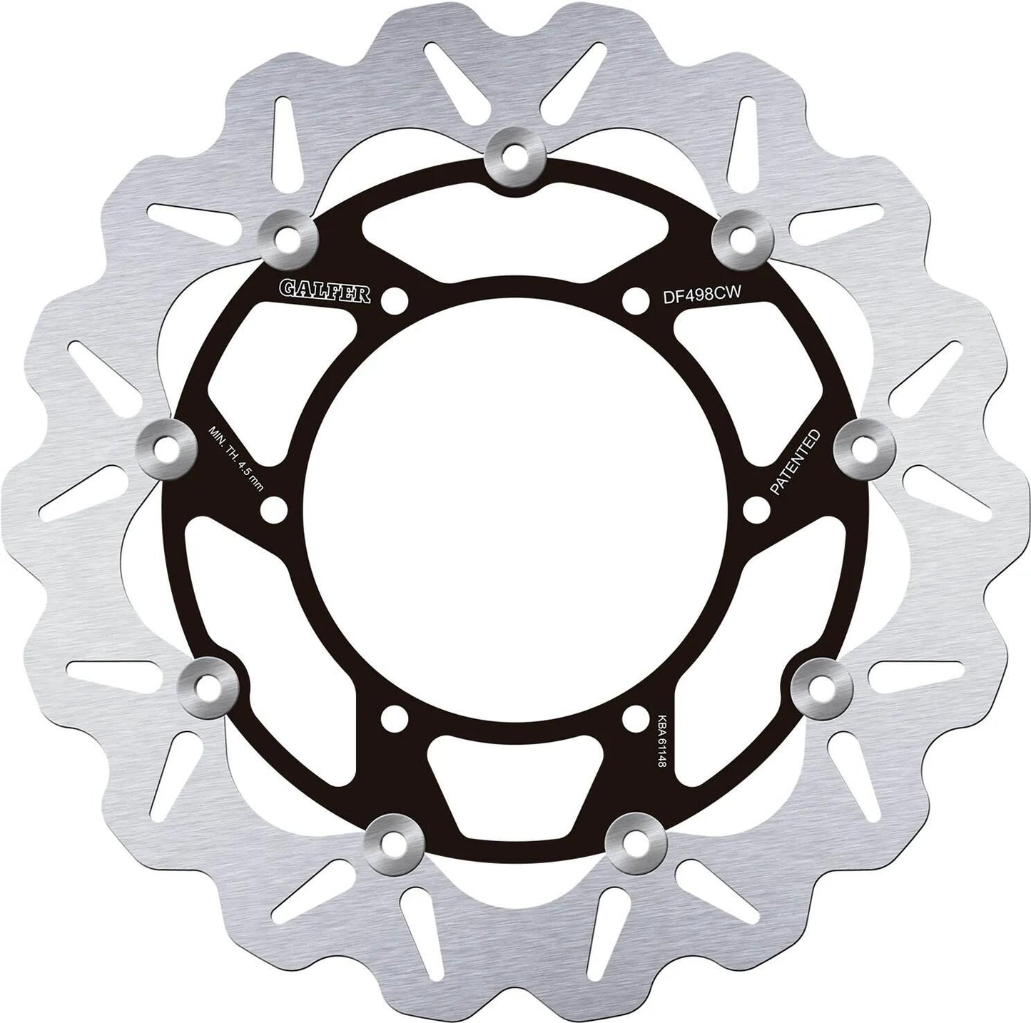 GALFER bremsscheibe df498 rotor brake rotors swimming