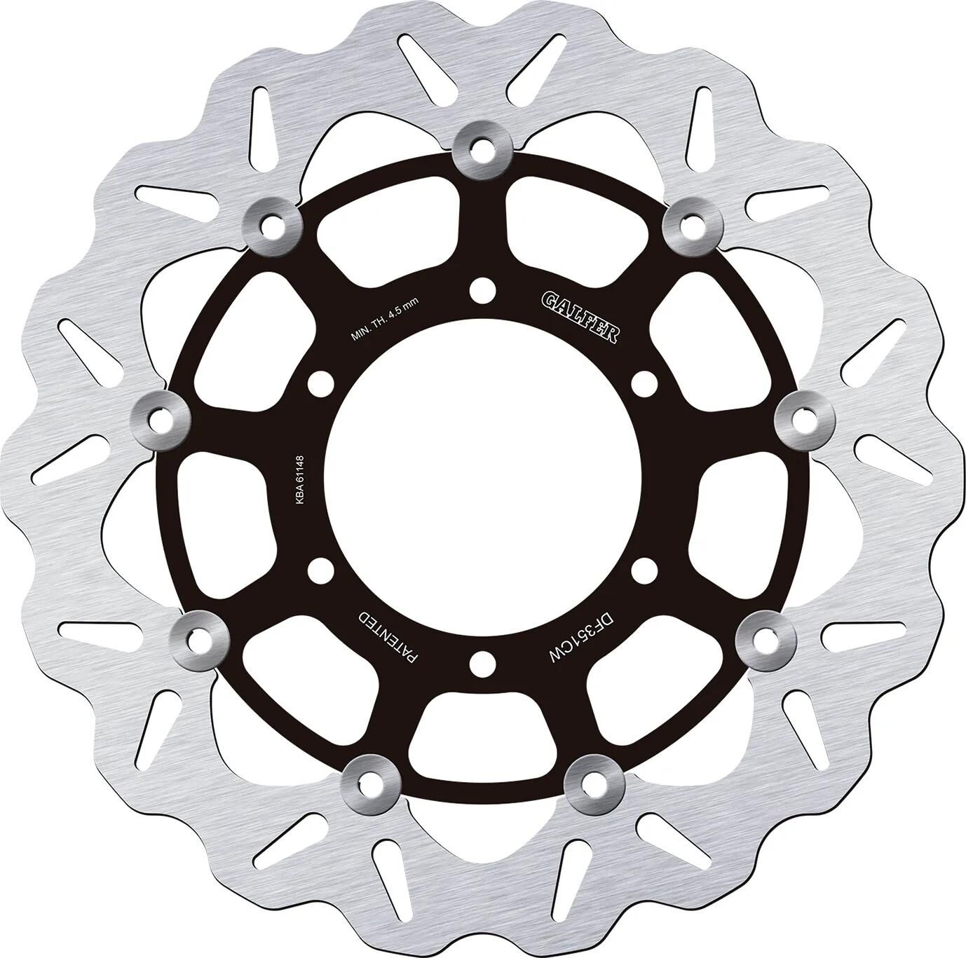GALFER bremsscheibe df351 rotor df351 type cw floating